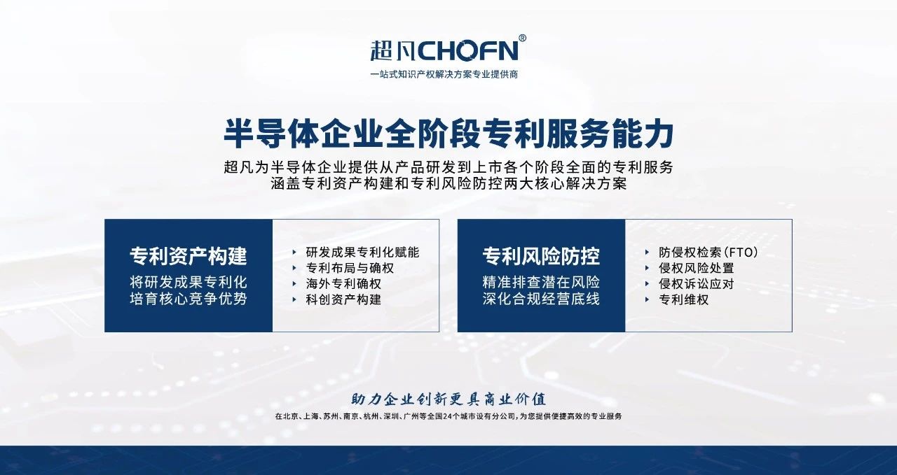 當納米&半導體行業邂逅知識產權，超凡與您相約2024納博會！
