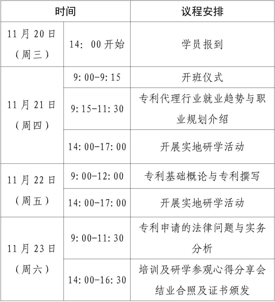 報名倒計時！2024年廣東省專利代理研學活動11月與你相約廣州！