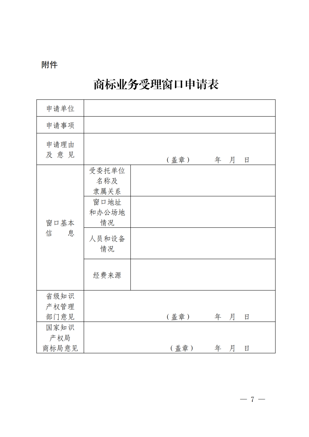 國知局：《商標業務受理窗口運行管理工作指引》全文印發！
