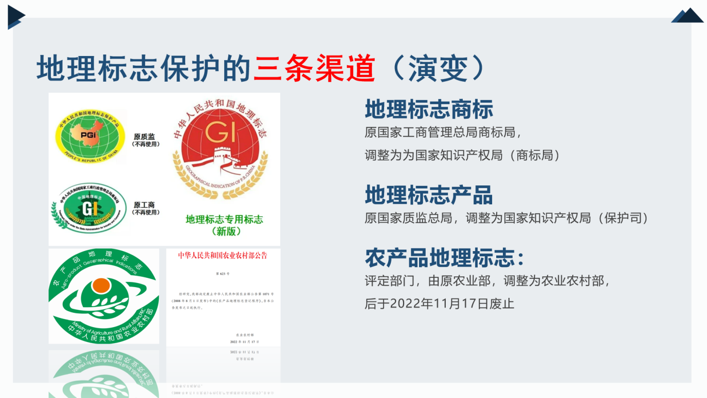地理標志：雙軌制度下的保護與發展模式簡析