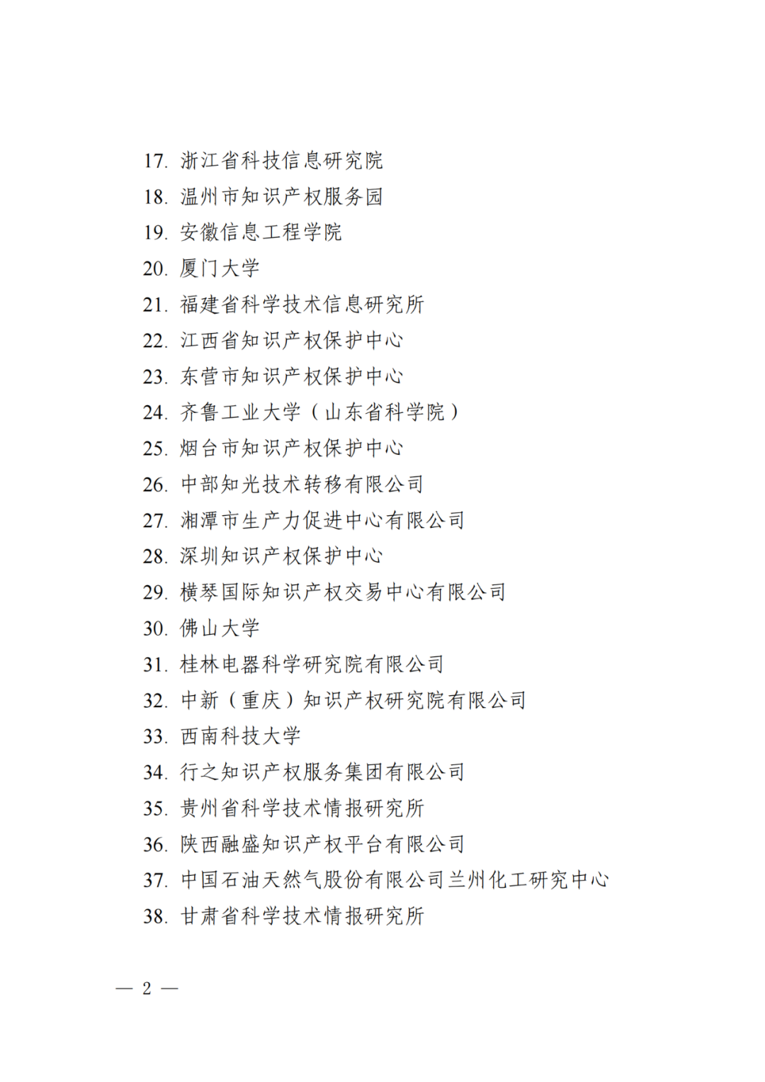國知局：同意首期第四批48家技術與創新支持中心繼續運行｜附名單