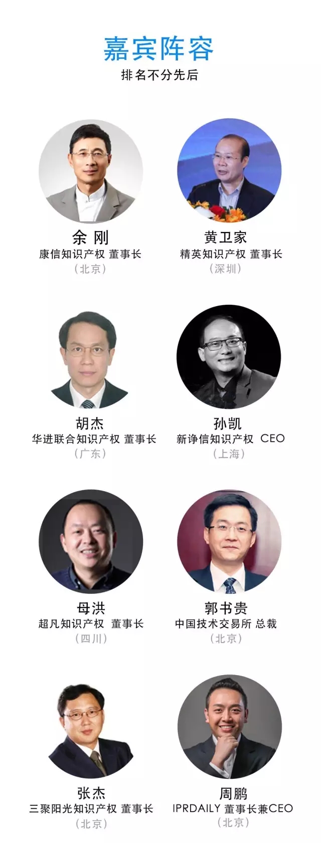G40知識產權領袖閉門峰會，老炮兒們都到了！